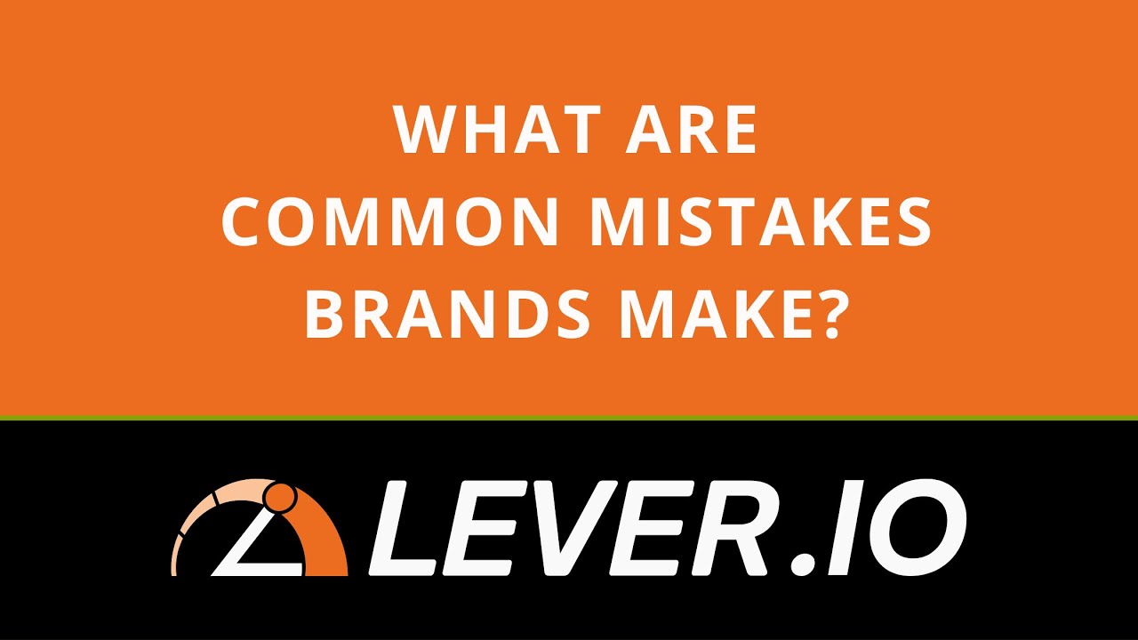 Top Mistakes Brands Make in Crypto Influencer Marketing | Web3 KOL MasterClass | Lever.io