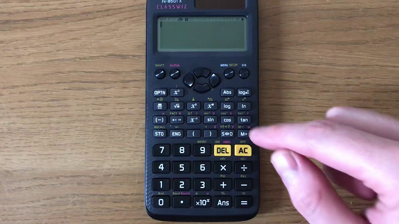 Клавиша генератора случайных чисел на научном калькуляторе Casio ... генерирует случайные числа о...