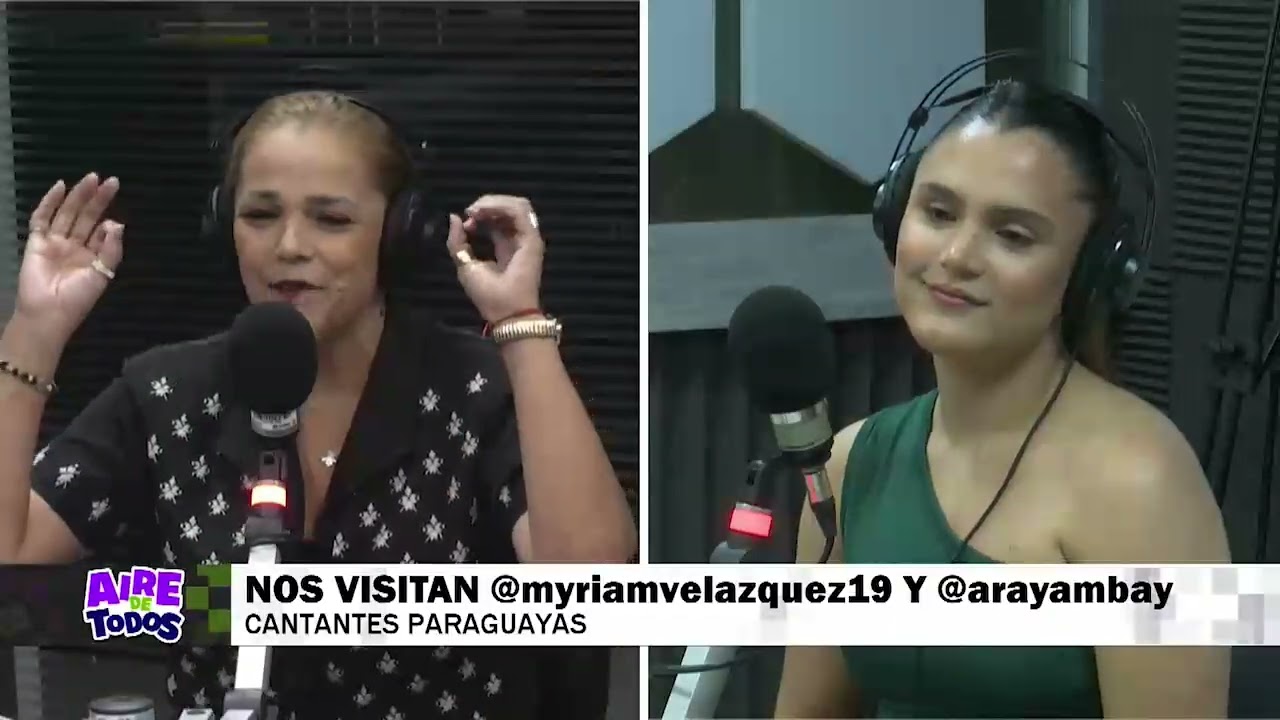 Myriam Velázquez y Ara Yambay en #airedetodos 
