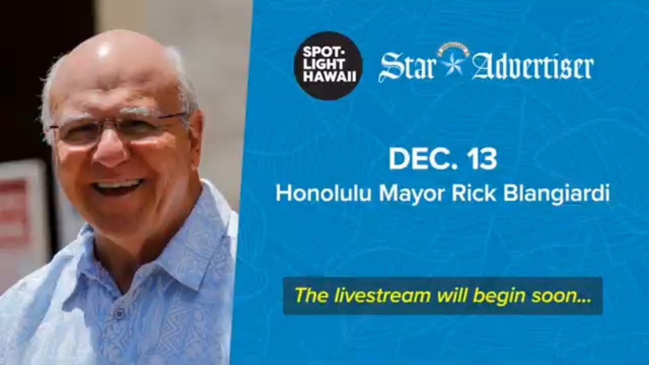 Honolulu Mayor Rick Blangiardi joins Spotlight Hawaii