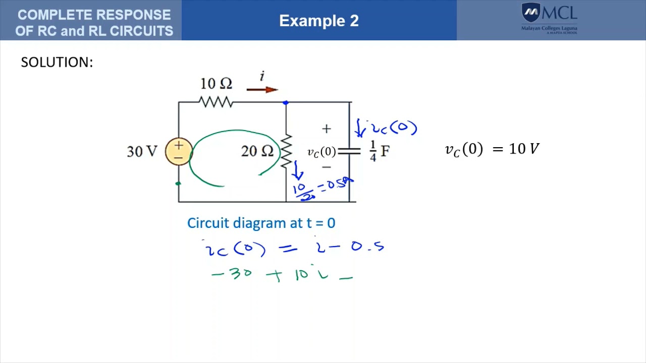 Initial Condition of RC and RL Circuits   Part 2 v2
