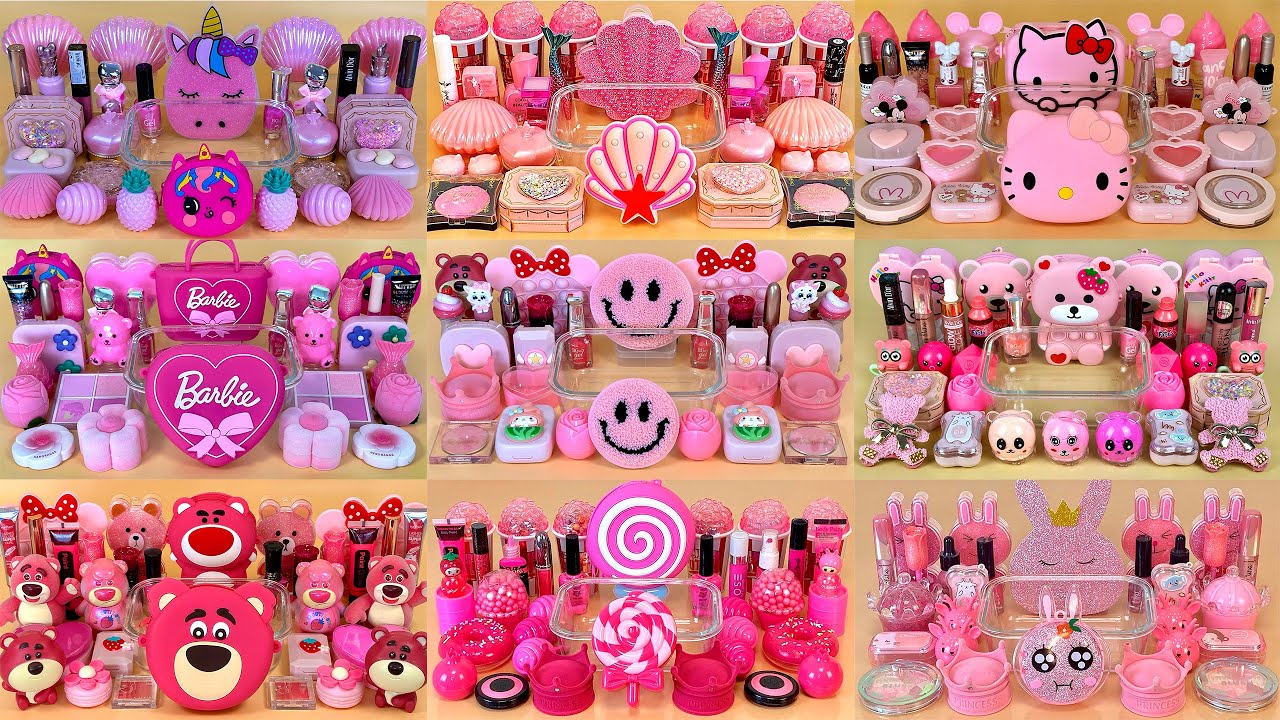 BEST of COLLECTION PINK SLIME ⭐134⭐ 💯% Satisfying Slime Video 1080p.