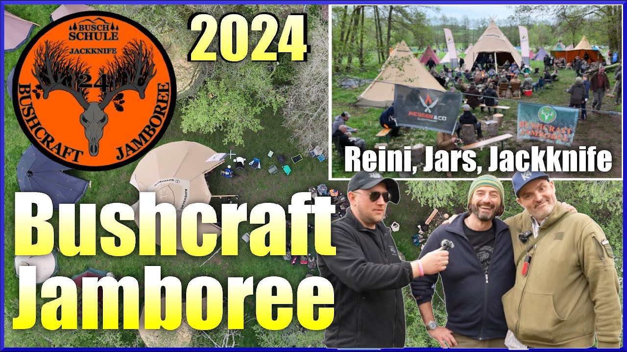 Warst Du dabei? I Bushcraft Jamboree 2024 I Reini, Sergej Jackknife uvm. I Rundtour I  Das BC Event!