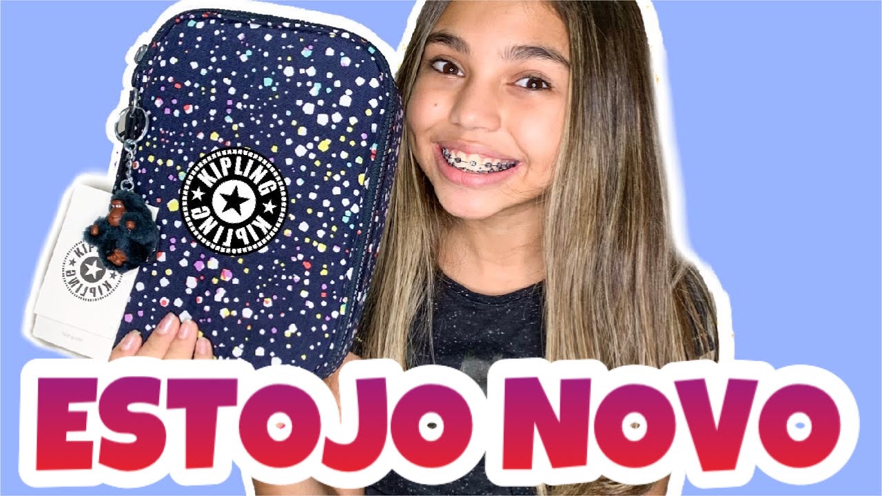 ORGANIZANDO MEU ESTOJO NOVO DA KIPLING 2020 - ENTÃO ROBERTA? siga @dailyfamiliaporcides