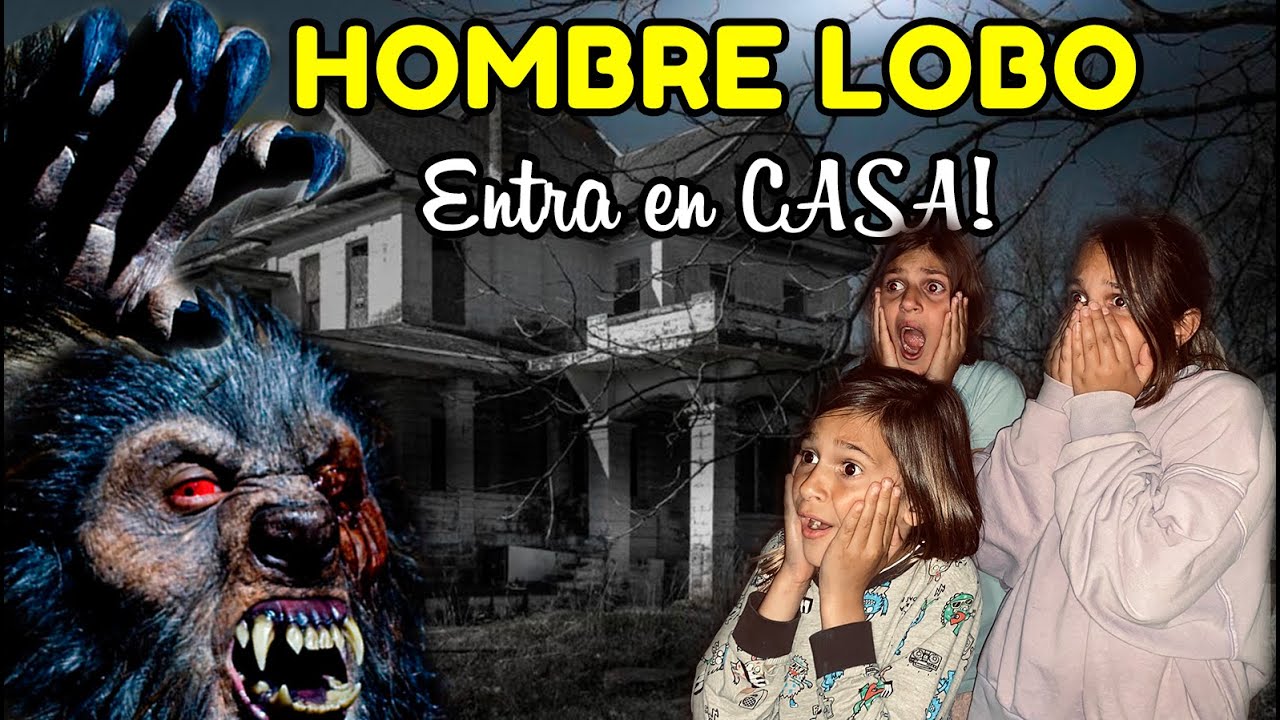 🐺 HOMBRE LOBO Entra en CASA Nos PERSIGUE a TODO EL Team  😱 Nos Ataca  😰 Mistery By Hi Family Team!