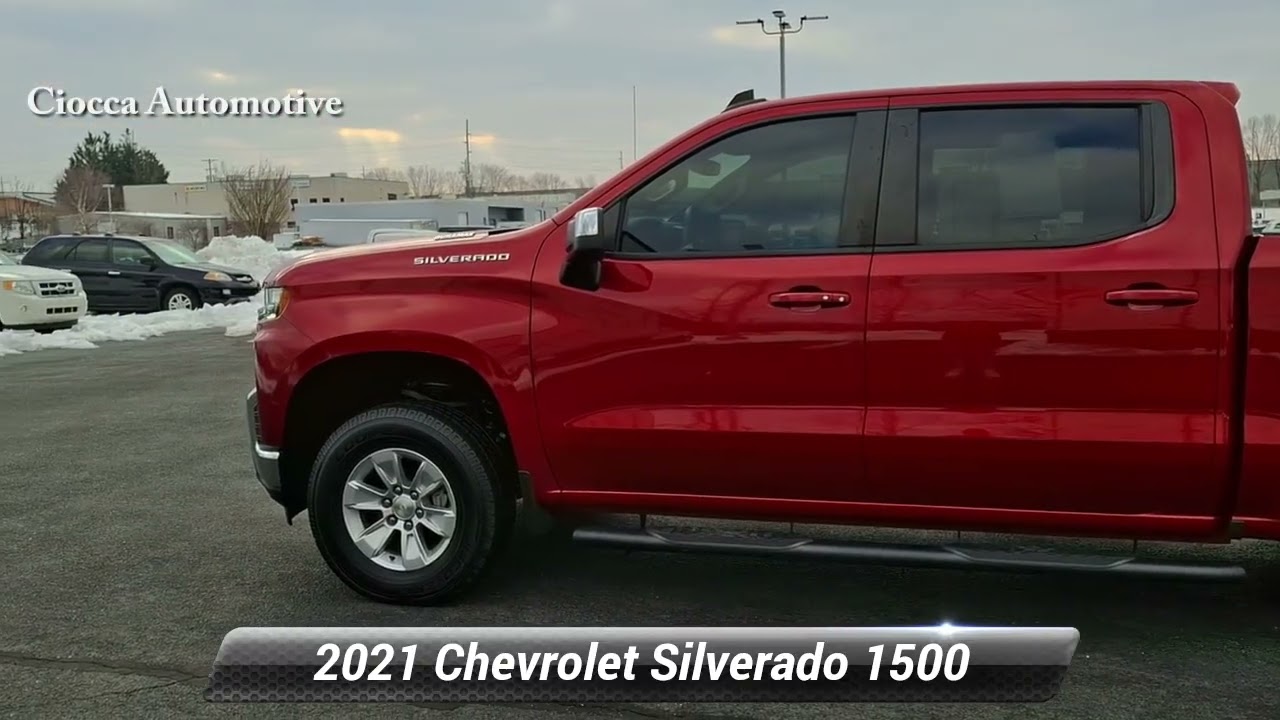 Used 2021 Chevrolet Silverado 1500 4WD Crew Cab Short Bed LT, Red Lion, PA R26115U