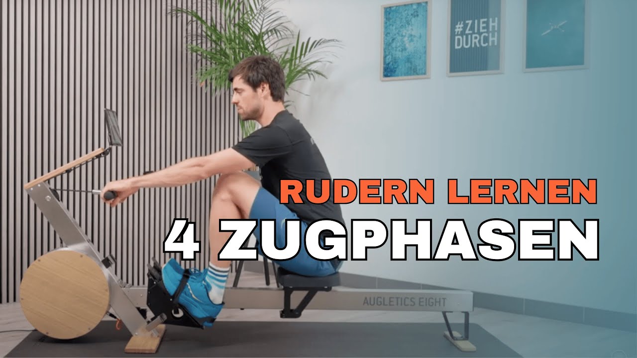 Wie lerne ich RUDERN? Die 4 Zugphasen der Ruderbewegung einfach erklärt
