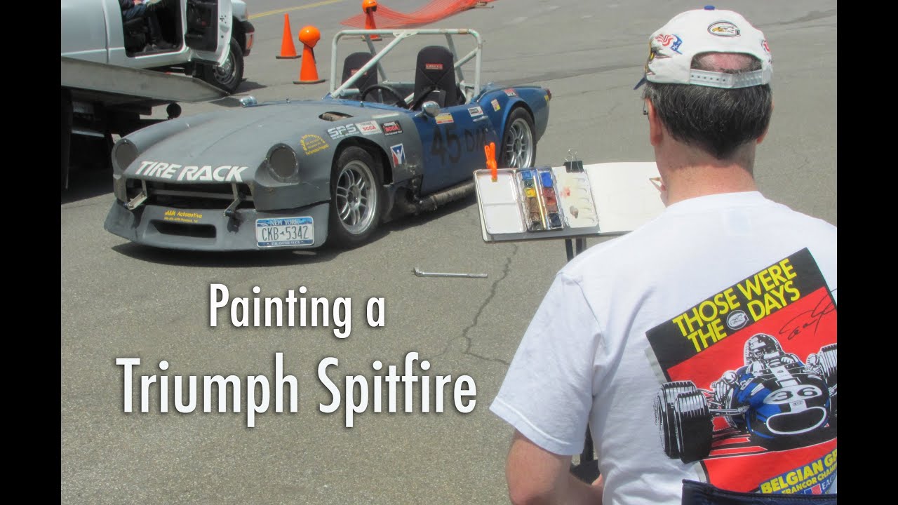 Painting a Triumph Spitfire