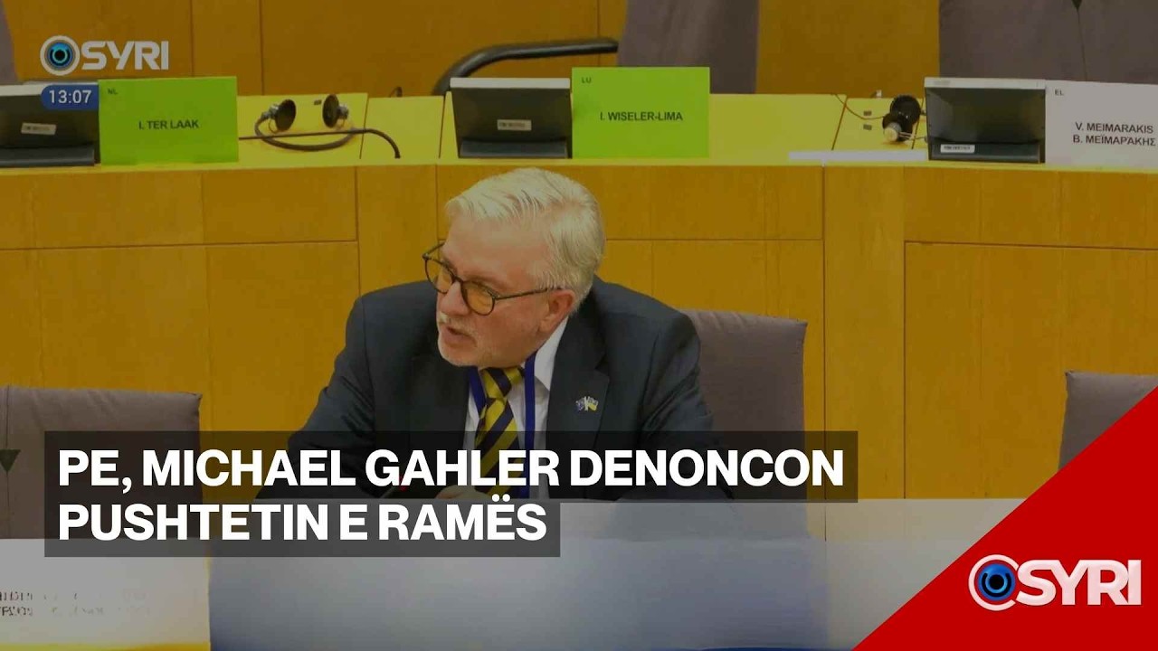 PE, Michael Gahler denoncon pushtetin e Ramës