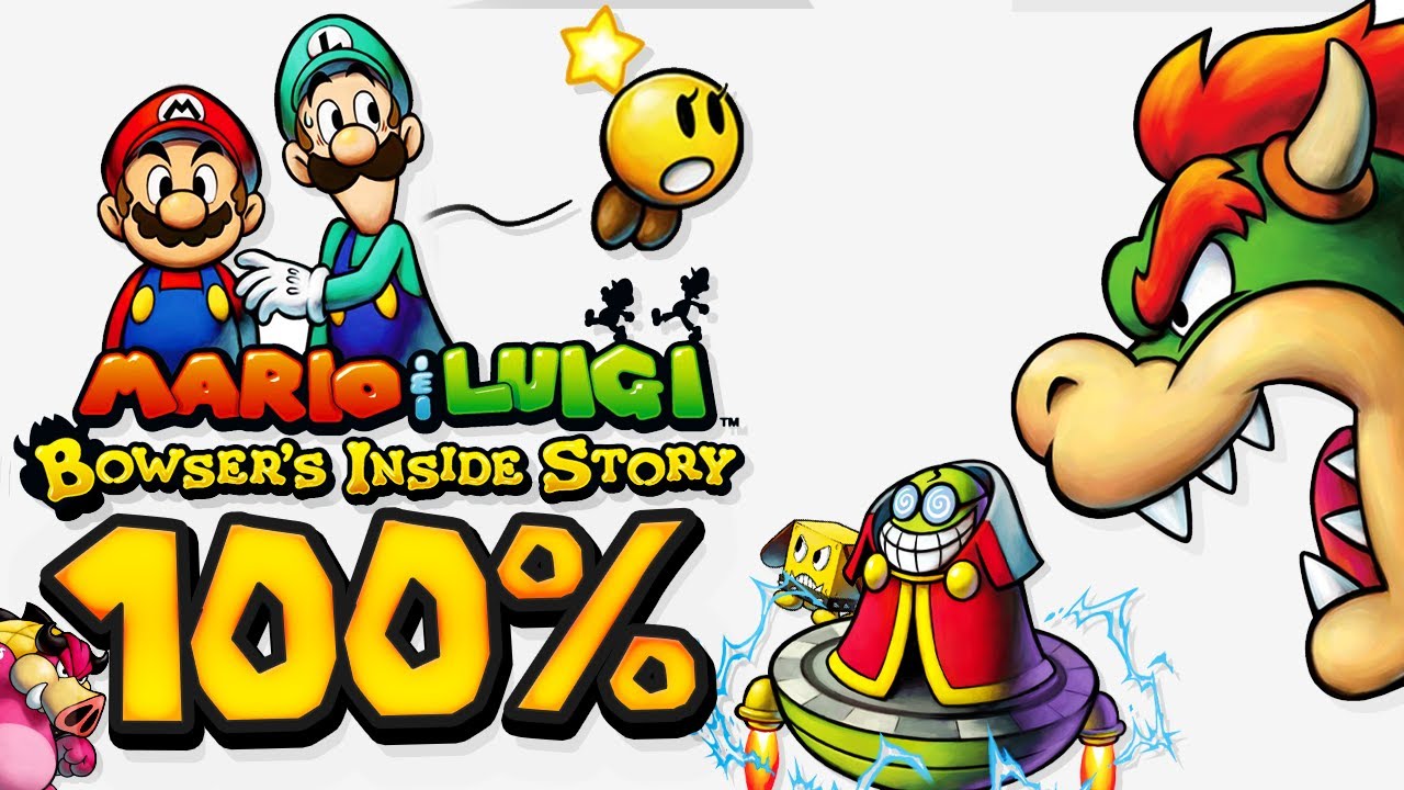 Mario & Luigi Bowser's Inside Story (Nintendo DS) 100% Longplay Full Game Walkthrough Gameplay Guide