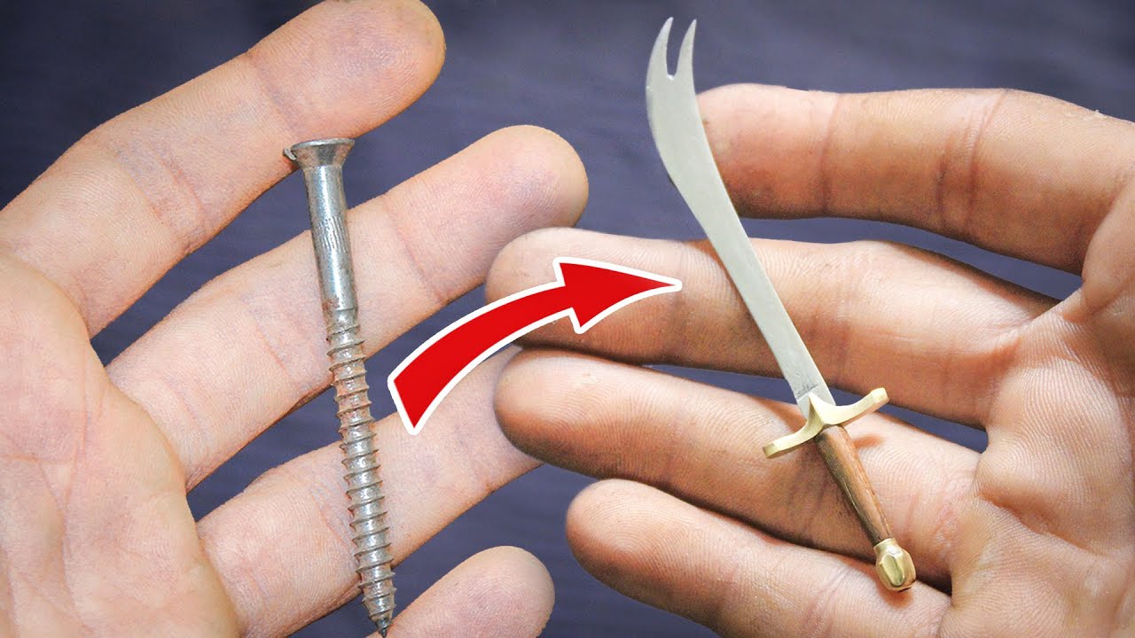 Zulfiqar Mini Sword - Miniature Sword - Hand Made - Zulfiqar Talwaar Mini