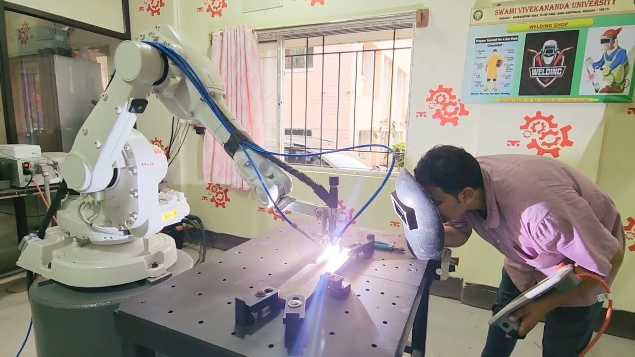 The Future of Manufacturing: Robotic Welding in Action!