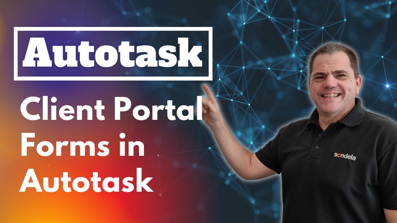 Создайте клиентскую форму в клиентском портале Autotask