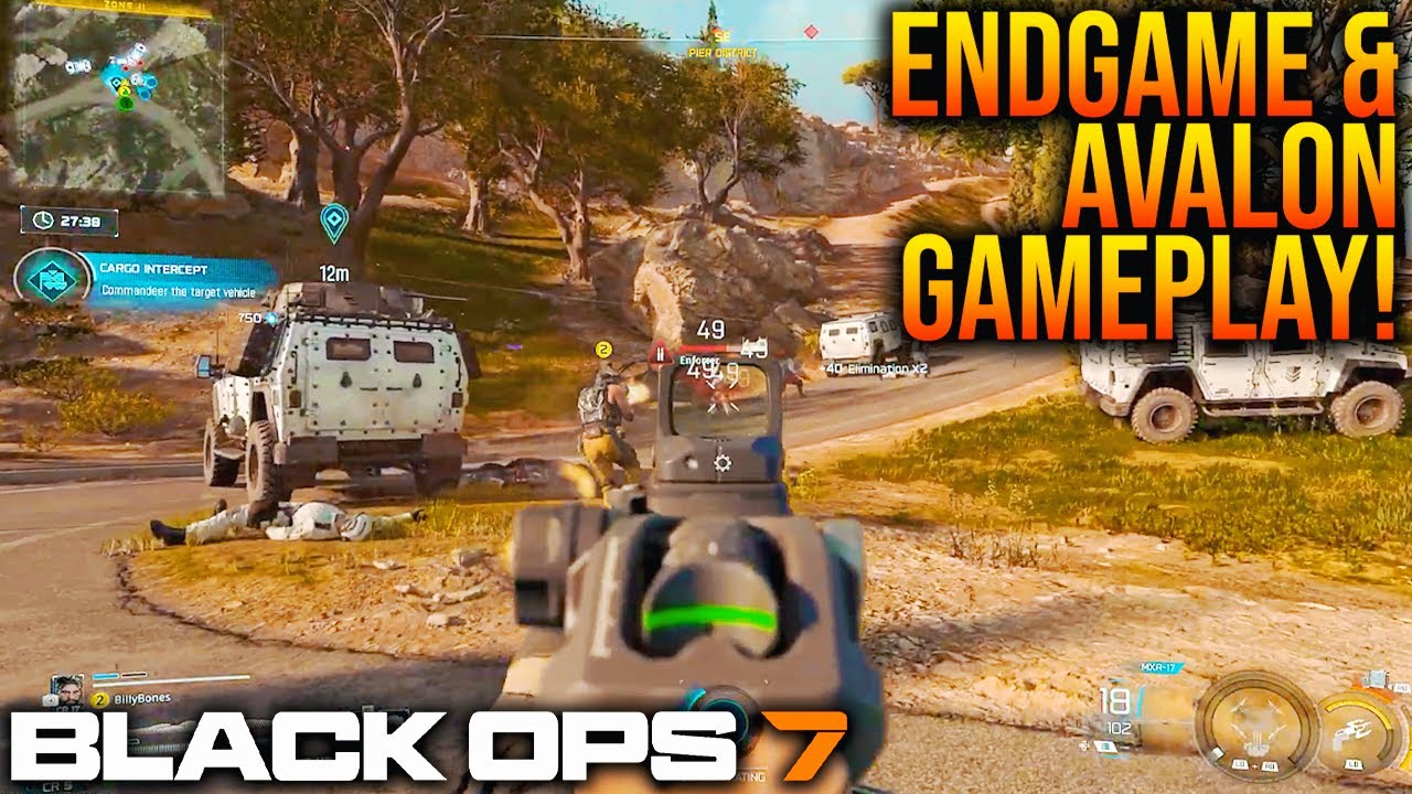 BLACK OPS 7: AVALON GAMEPLAY FULLY REVEALED! (ENDGAME First Look)
