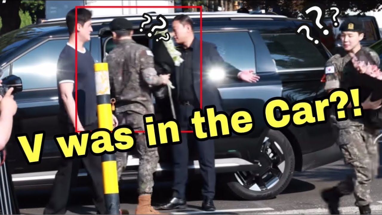 Caught on Camera: V Spotted Inside the Car!! Taekook Clue Jungkook Tried to Hide😳