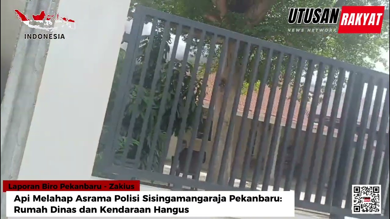 Api Melahap Asrama Polisi Sisingamangaraja Pekanbaru: Rumah Dinas dan Kendaraan Hangus