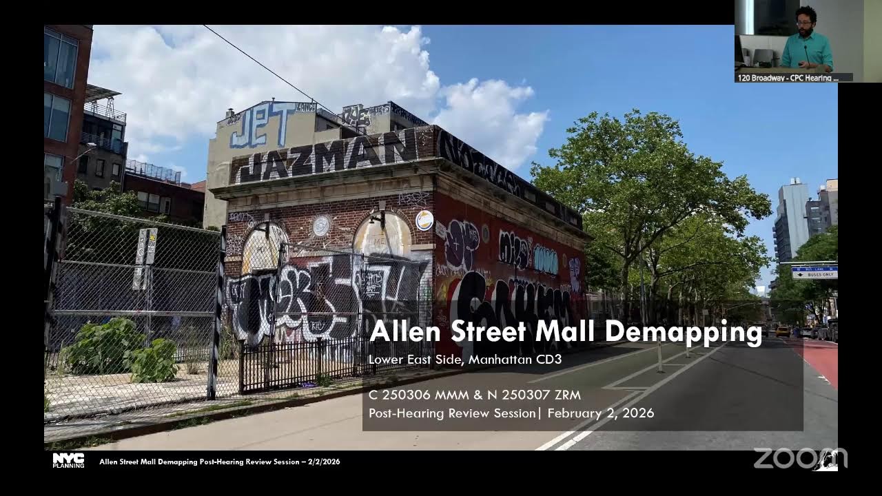 February 2, 2026 City Planning Commission Review Session & Special Public Meeting