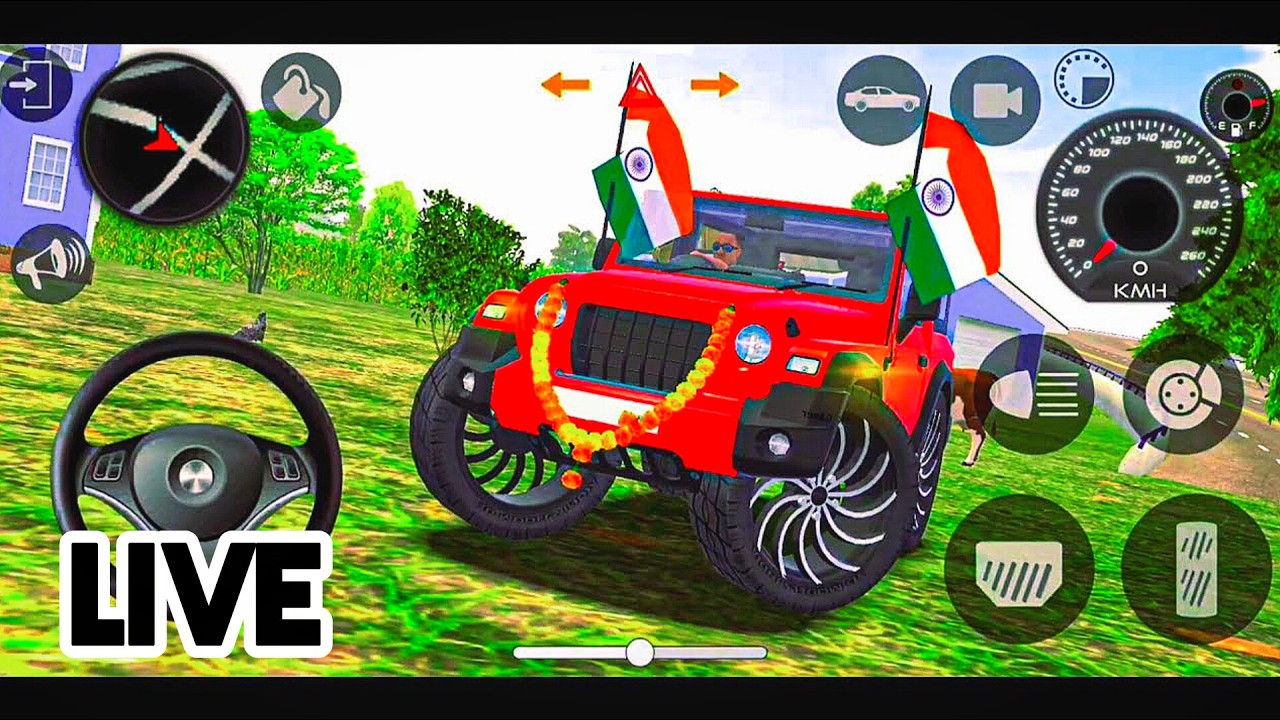 indian Modified THAR Game Live | Off-Road King Ya Accident Machine? 2026 #shortsfeed