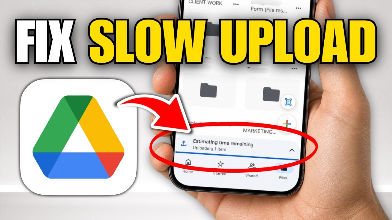 How To Fix Google Drive Slow Upload Speed (Quick Guide)