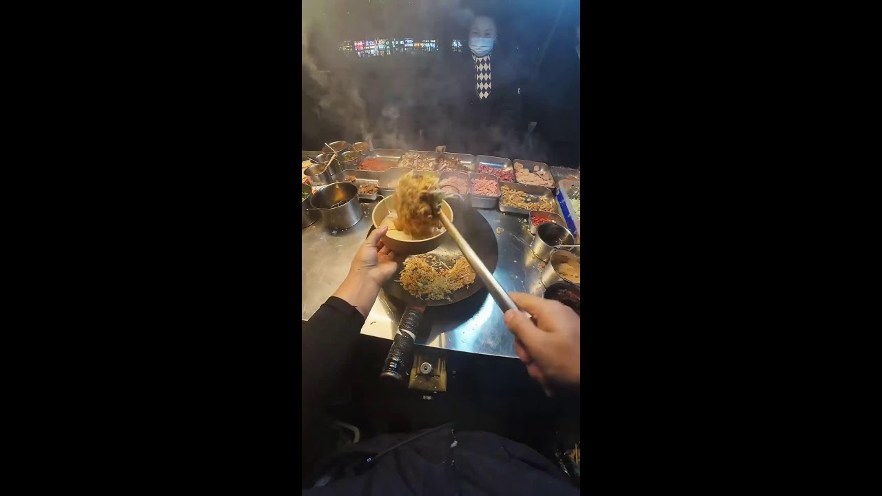 Street Food Stream  | Egg Fried Rice | 蛋炒饭 | 卵チャーハン | 계란볶음밥