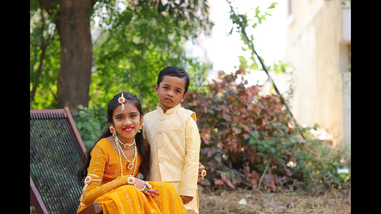 Shanvitha & Hetvik Haldi (Mangala Snanam) and Mehendi Ceremony