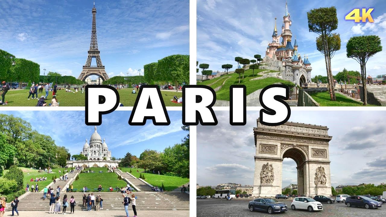 PARIS - FRANCE , BEST OF PARIS 4K