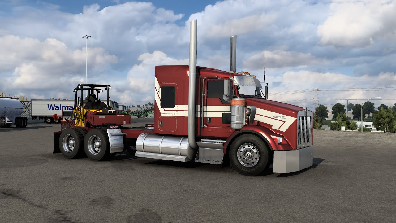 Kenworth T800 Wide Hood (Team Edition Mods) - American Truck Simulator