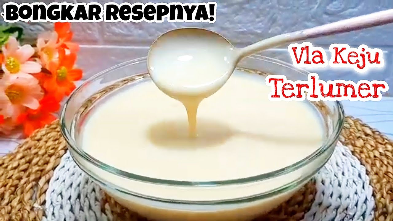 ANTI GAGAL‼️RESEP DAN CARA MEMBUAT VLA KEJU SUPER LUMER DAN CREAMY