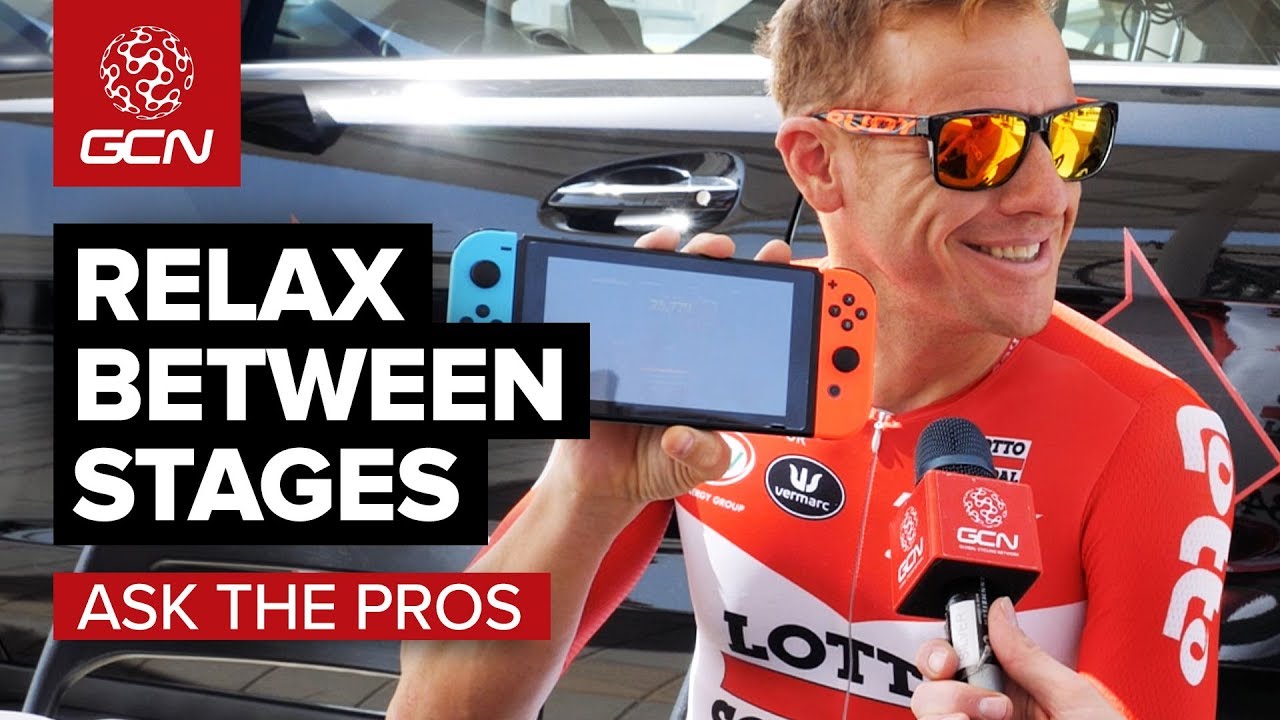 GCN Asks The Pros | How To Relax Between Stages