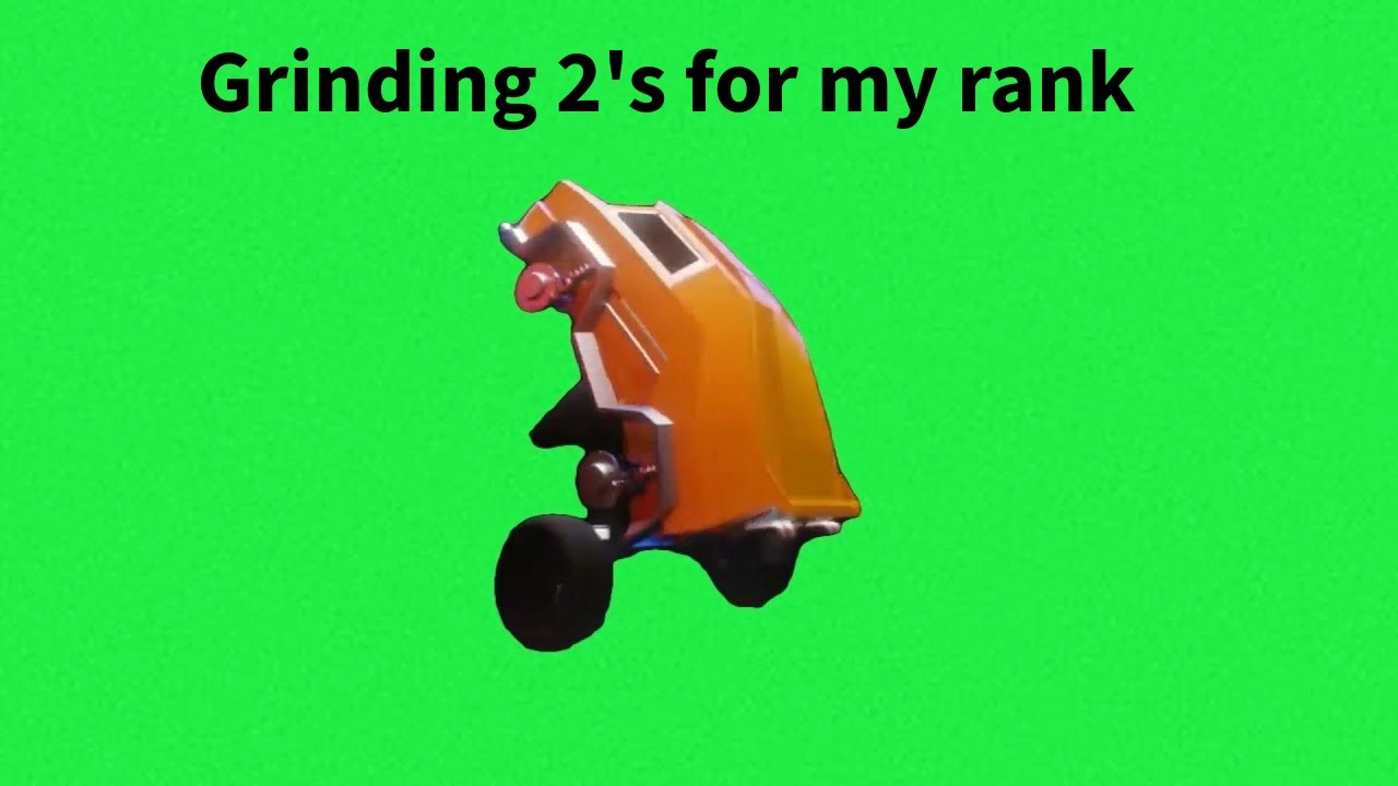 Rocket League Grinding 2's for my rank