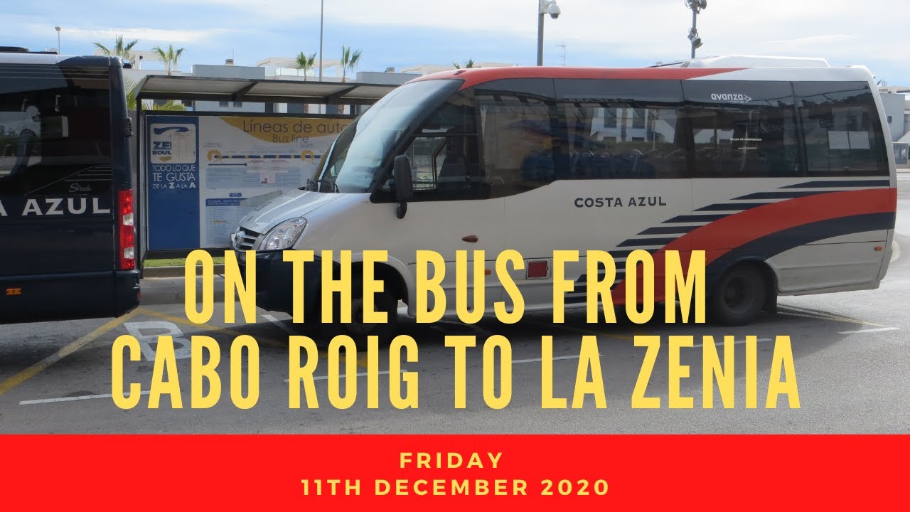 On The Bus From Cabo Roig to La Zenia