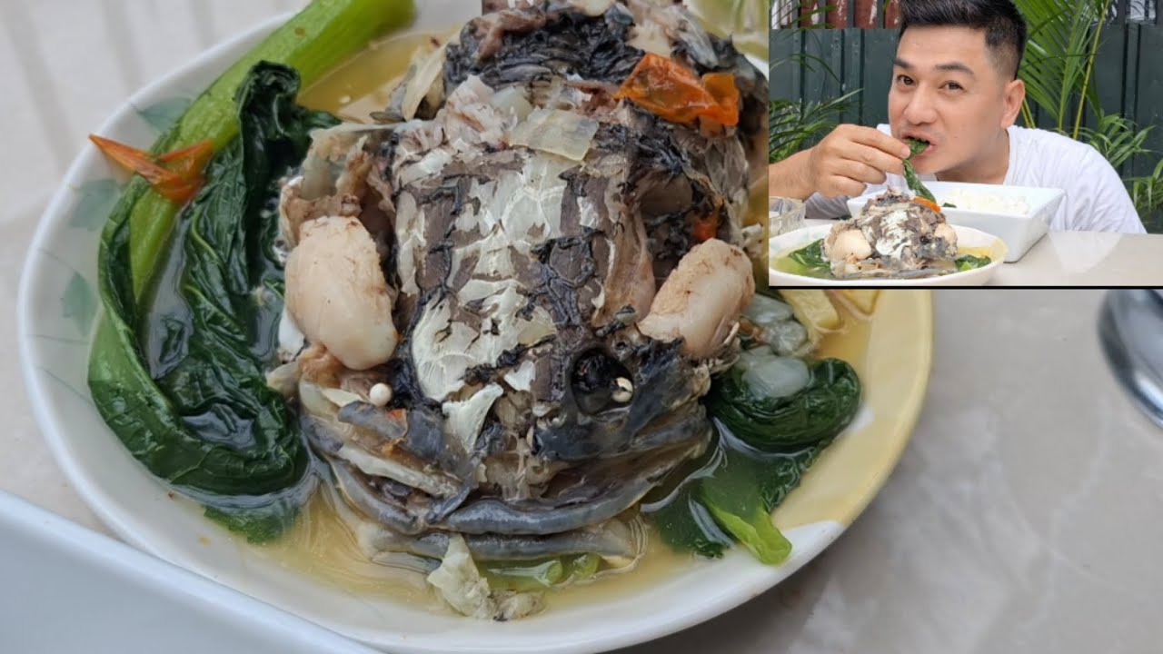 Mala Halimaw na ulo ng dalag! SNAKE HEAD SOUP 