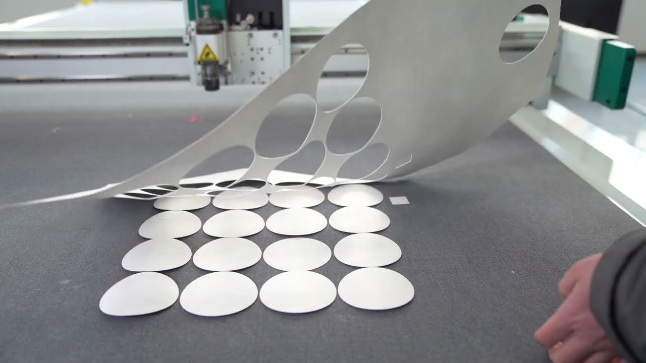 Nomex paper cutting with a CNC Cutting Machine