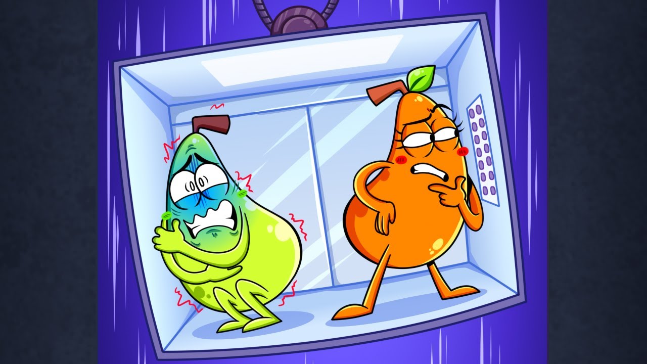 COINCÉ DANS UN ASCENCEUR PENDANT 24 HEURES || M. ET MME POIRE