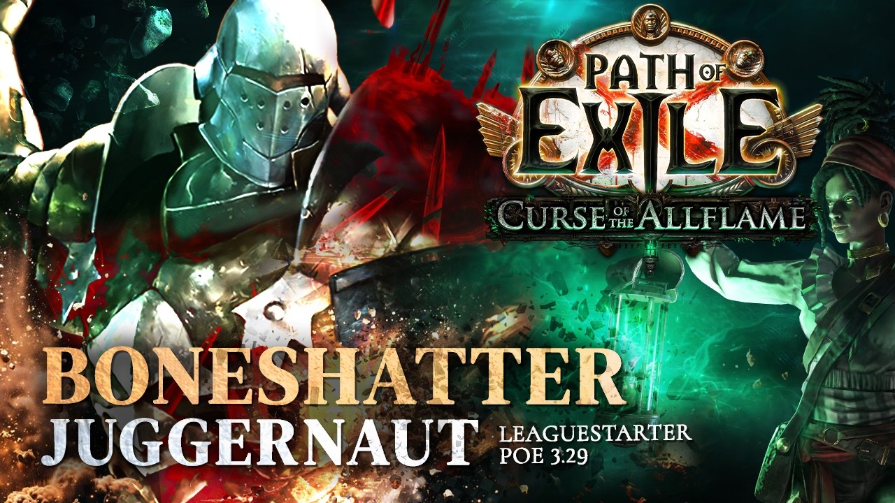Один из САМЫХ ЭФФЕКТИВНЫХ стартовых билдов! &mdash; Boneshatter Джаггернаут [PoE 3.29]