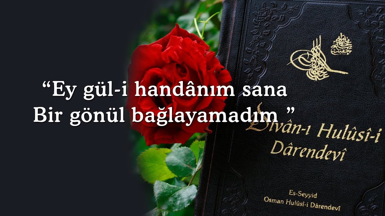 Divan-ı Hulusi | Ey g&uuml;l-i hand&acirc;nım sana