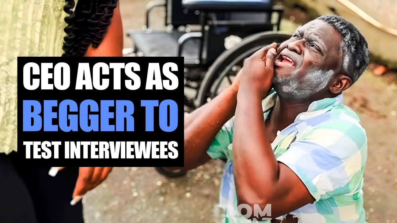 Ceo Acts As Begger To Test Interviewees | MociFamily 