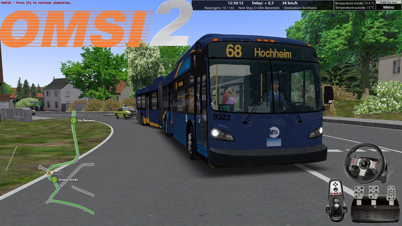 OMSI 2: Mainz | Line 68 | New Flyer XD60