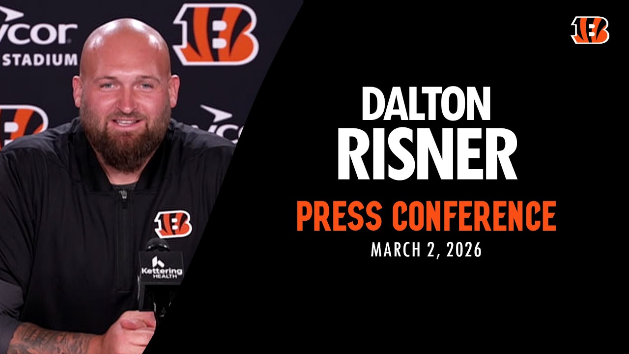 Dalton Risner speaks to the media - March 2