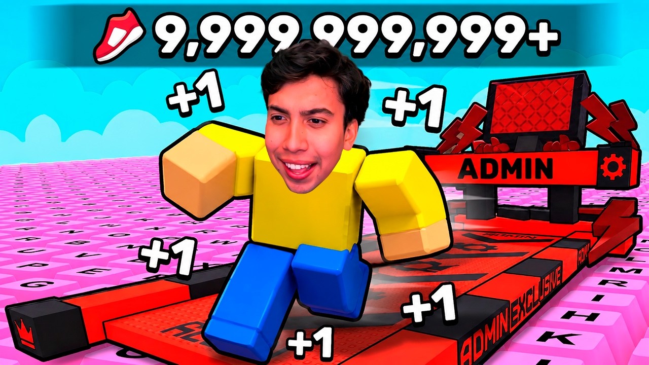SI ME CAIGO EN ESCAPA DEL TECLADO REGALO CAMINADORA DE ADMINISTRADOR!🎁