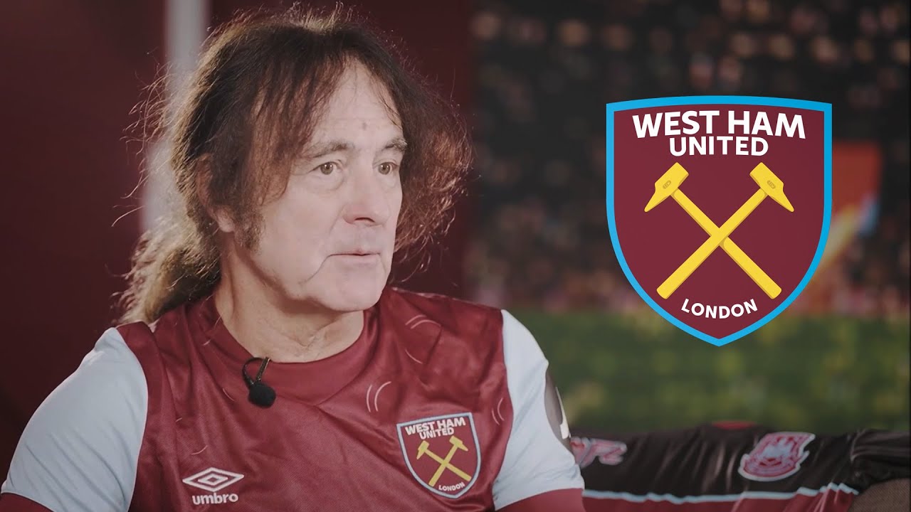 Iron Maiden - Steve Harris discusses his love for West Ham United (15/08/2023)