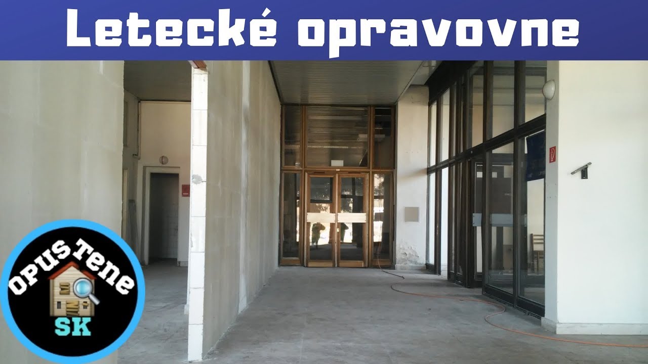 Opustené letecké opravovne- Banská Bystrica- Opustene sk- URBEX