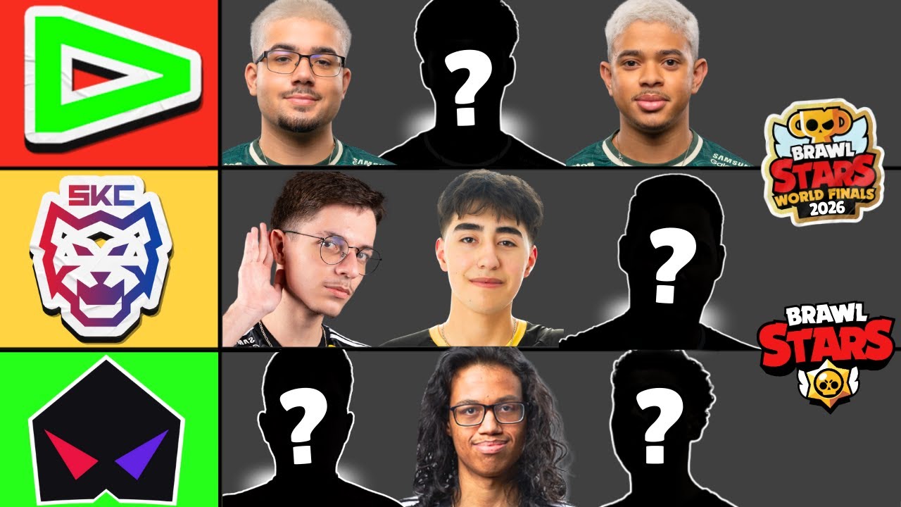 OS NOVOS TIMES para o COMPETITIVO de BRAWL STARS 2026!