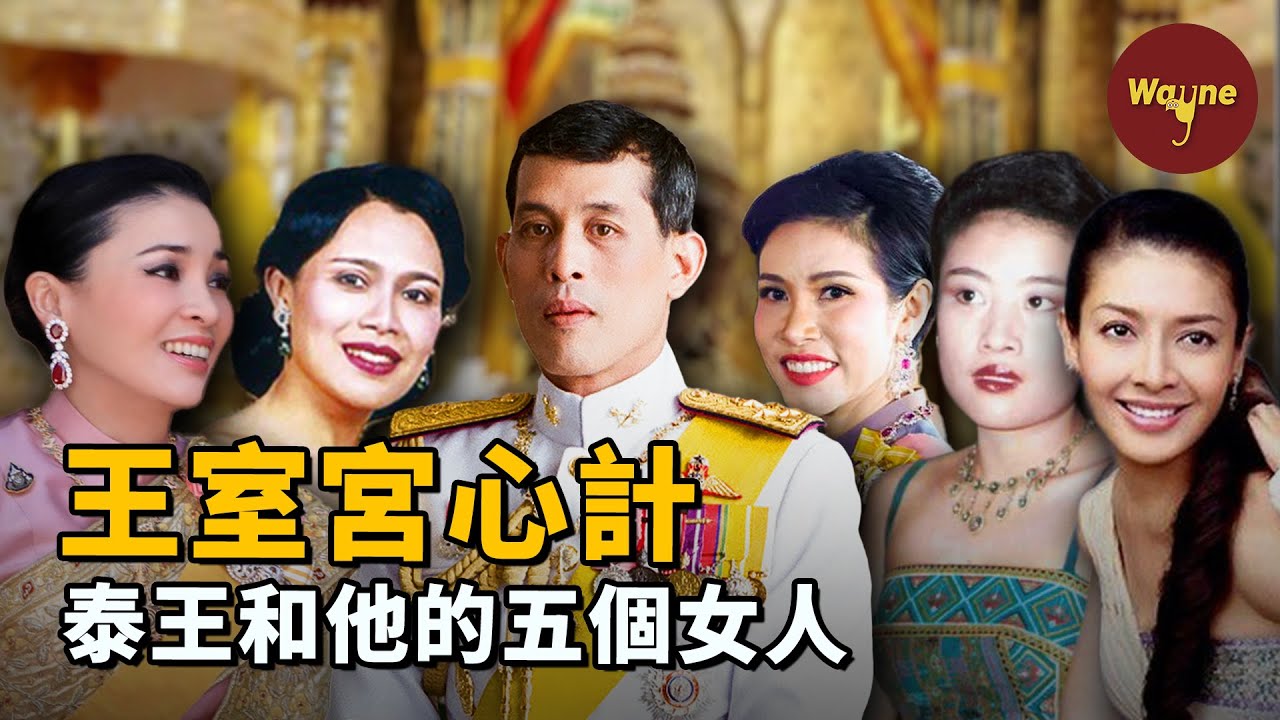 【王室系列】王妃上位100天就被廢？跟情人公開穿情侶露臍裝？泰國國王和他的後宮「甄嬛傳」  | Wayne調查