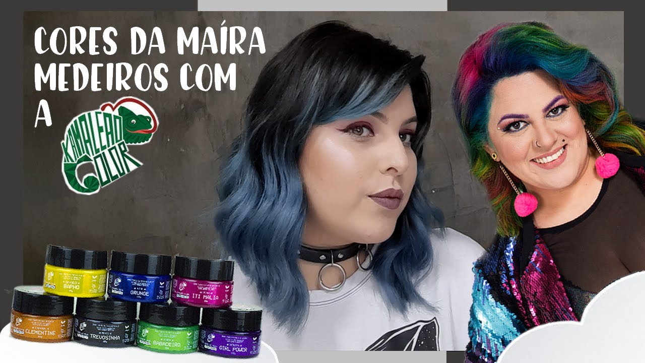 Testei a Linha da Maíra Medeiros em parceria com a Kamaleão Color - @allyka.haircolor
