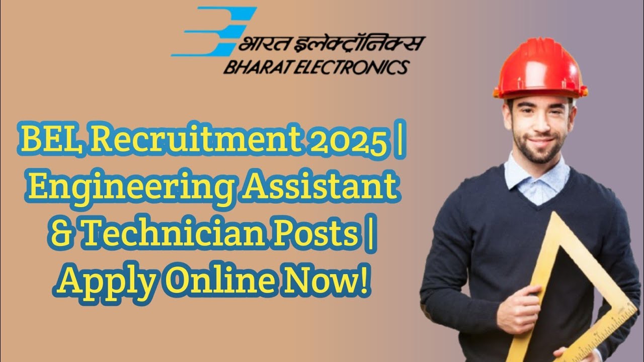 BEL Recruitment 2025 🔥 Permanent Govt Jobs | ITI, Diploma, Engineering Apply Online 