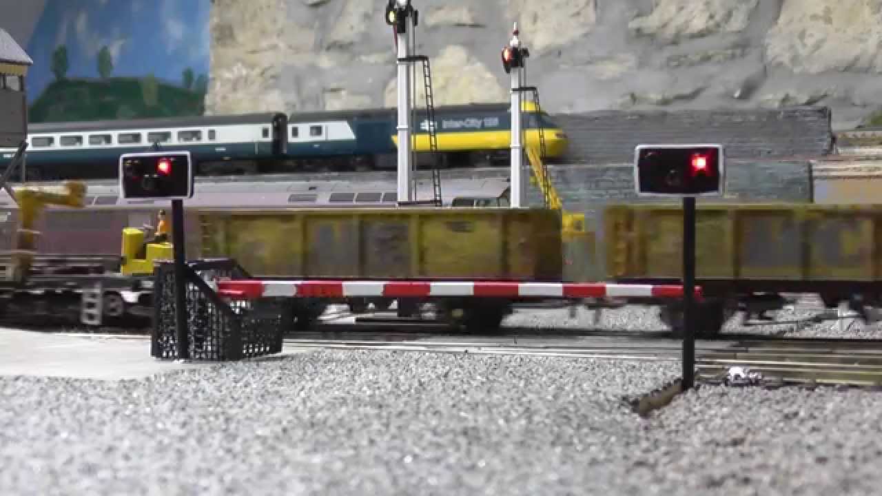 completed level crossing