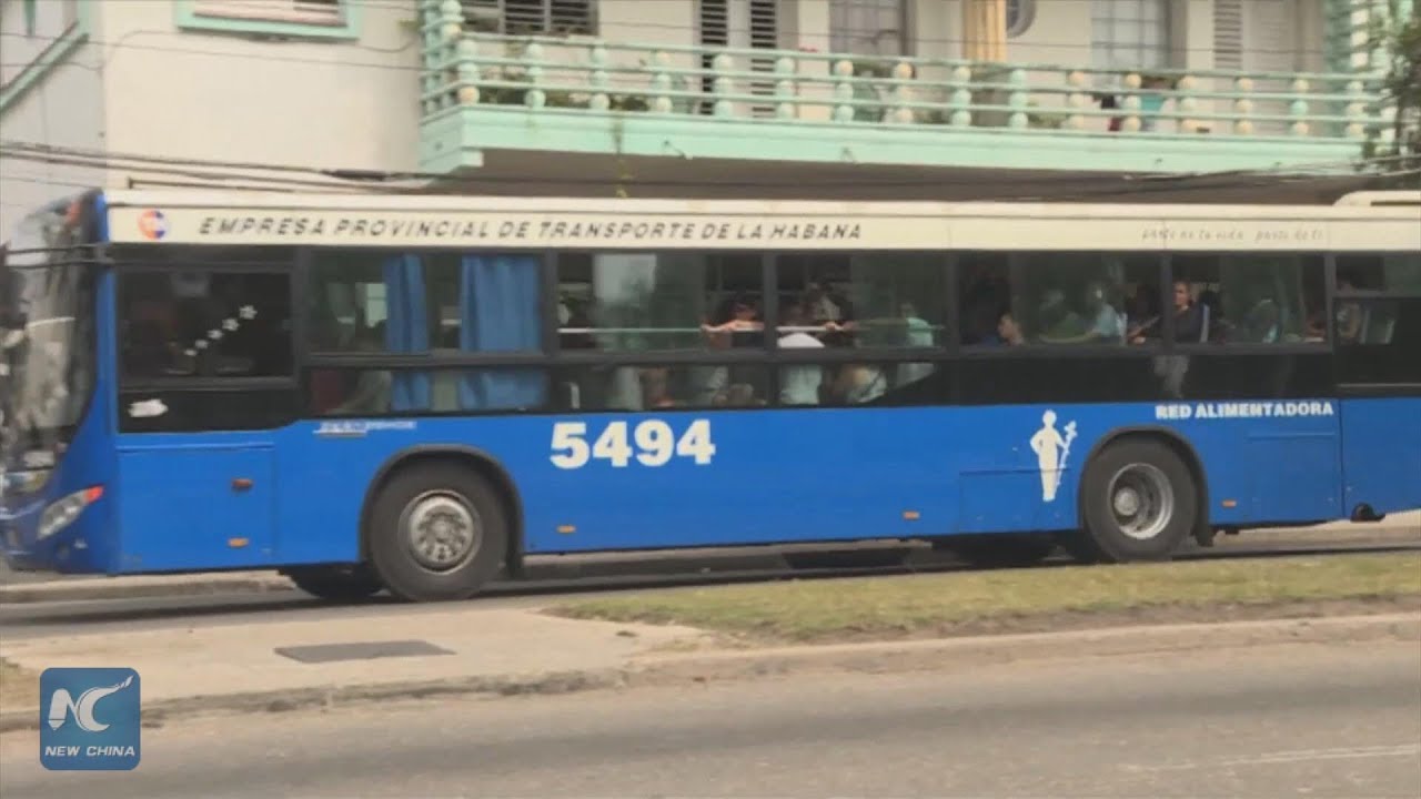 Chinese Yutong buses 'improving the lives of Cubans'