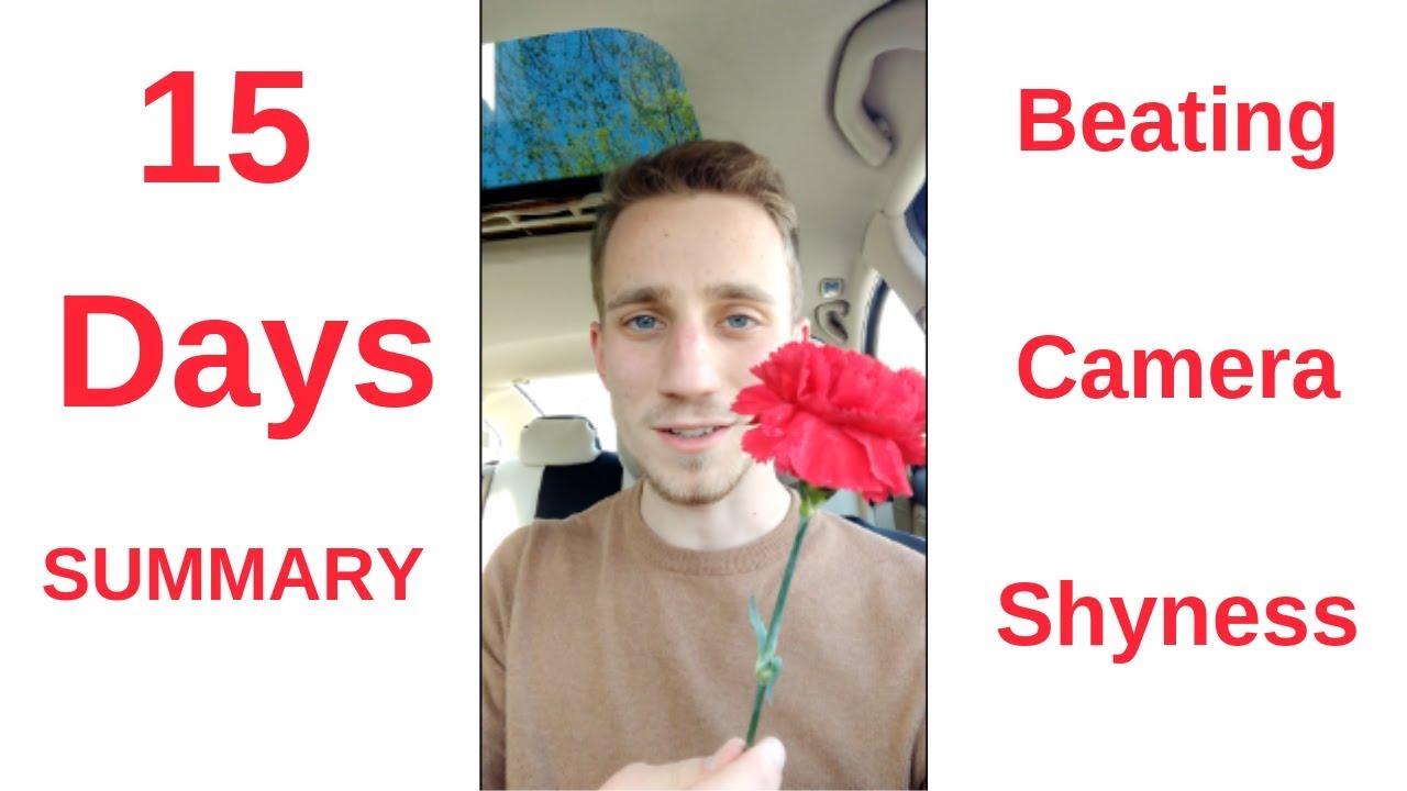 15 Days of beating Camera Shyness - How to be comfortable in front of a camera