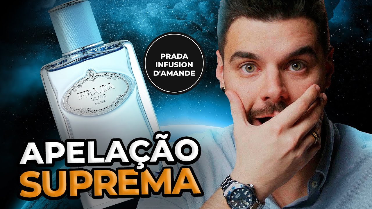 O PRADA INFUSION D'AMANDE É APELAÇÃO NÍVEL HARD! FAZIA TEMPO QUE NÃO SENTIA ALGO TÃO PERFEITO!